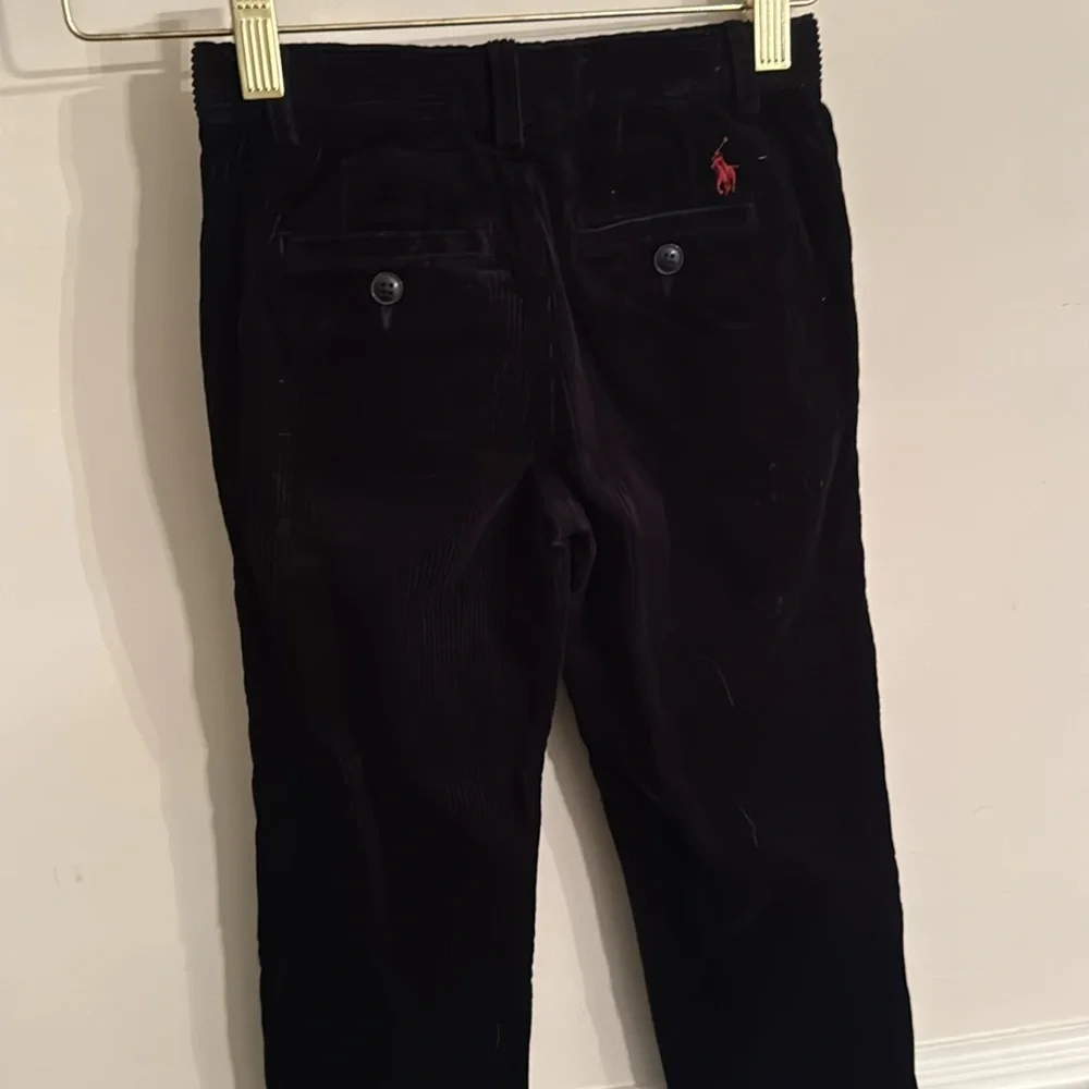 Ralph Lauren Black Corduroy Kids Pants